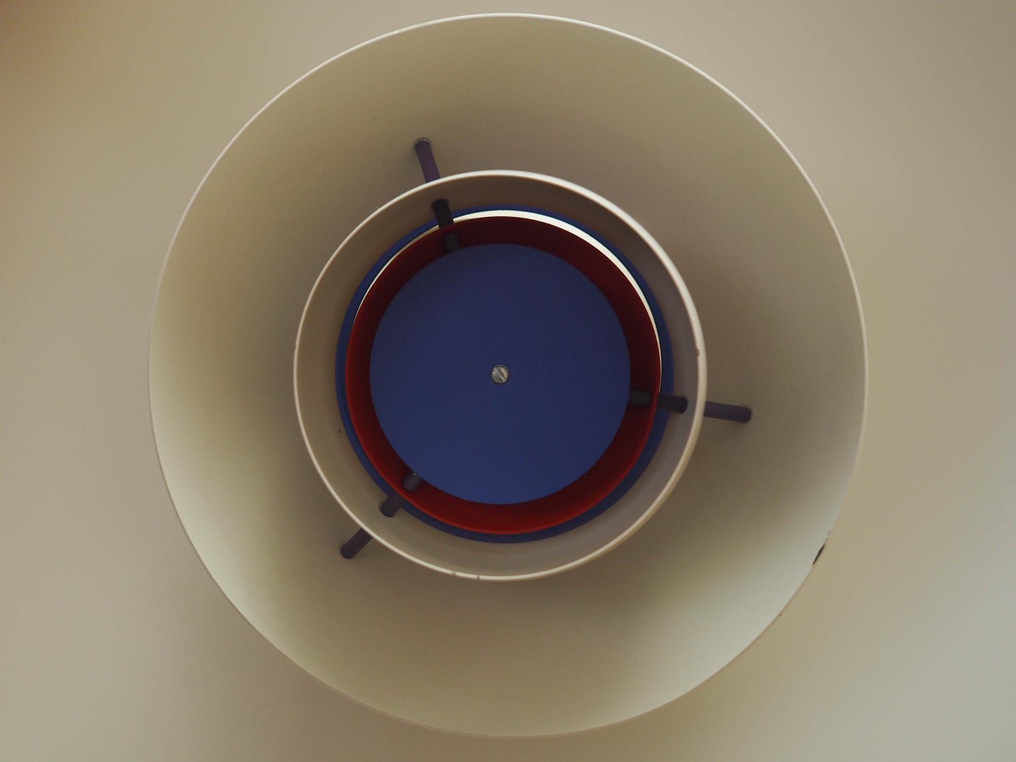 PH5 Pendelleuchte Metall Beige 1970er Jahre 13