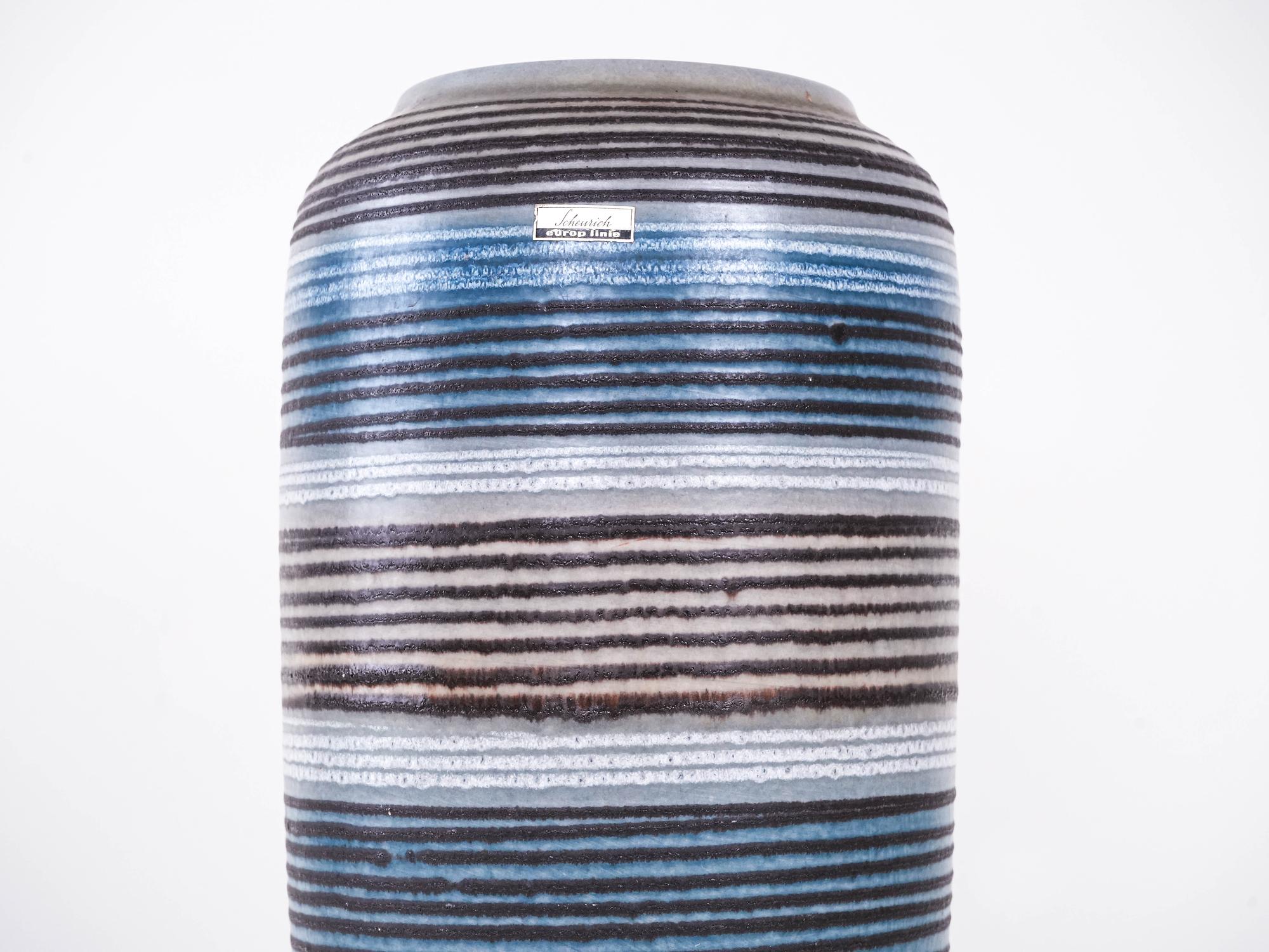 Keramikvase 1970er Jahre 2