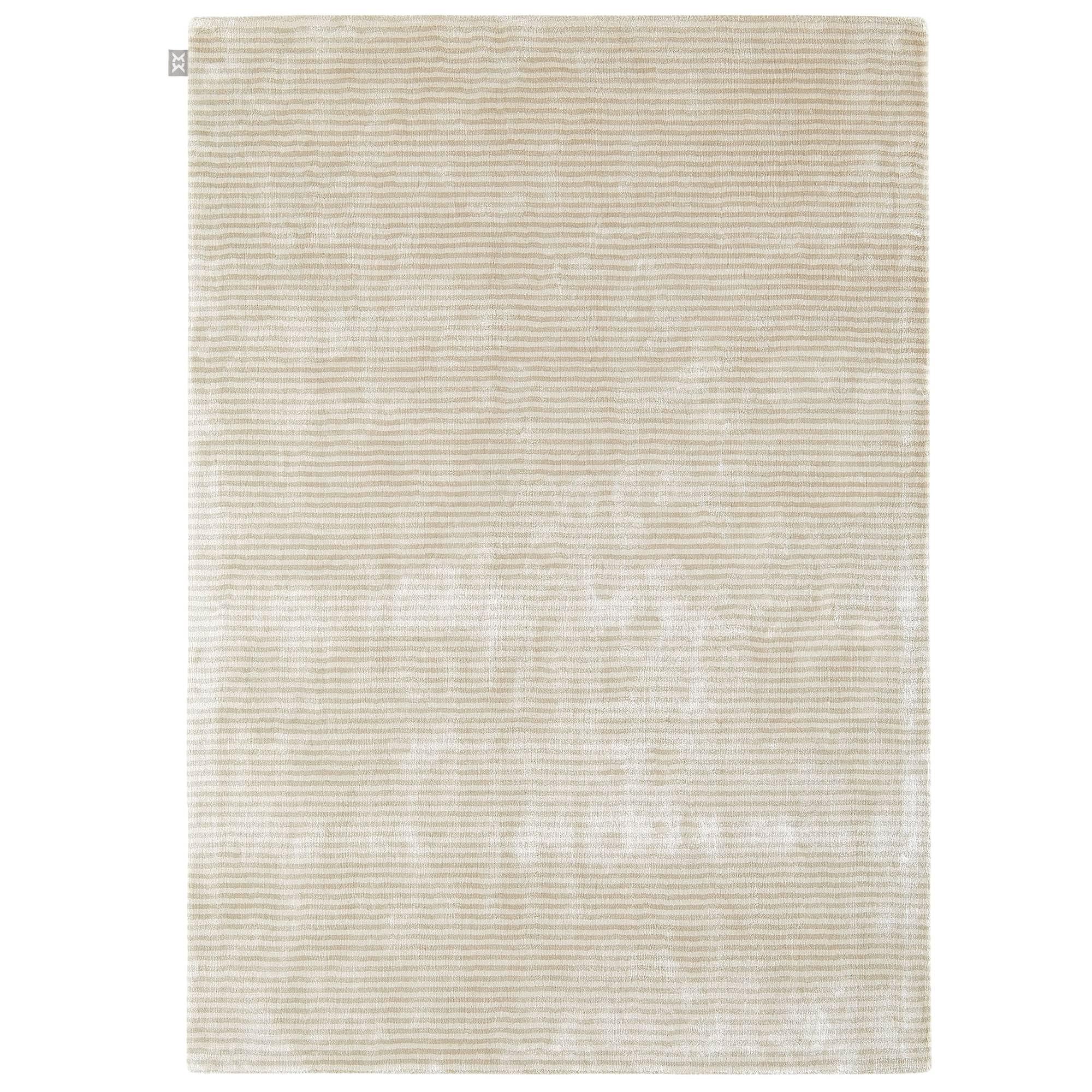 Chrome Tappeto a righe Crema 180x120cm 0