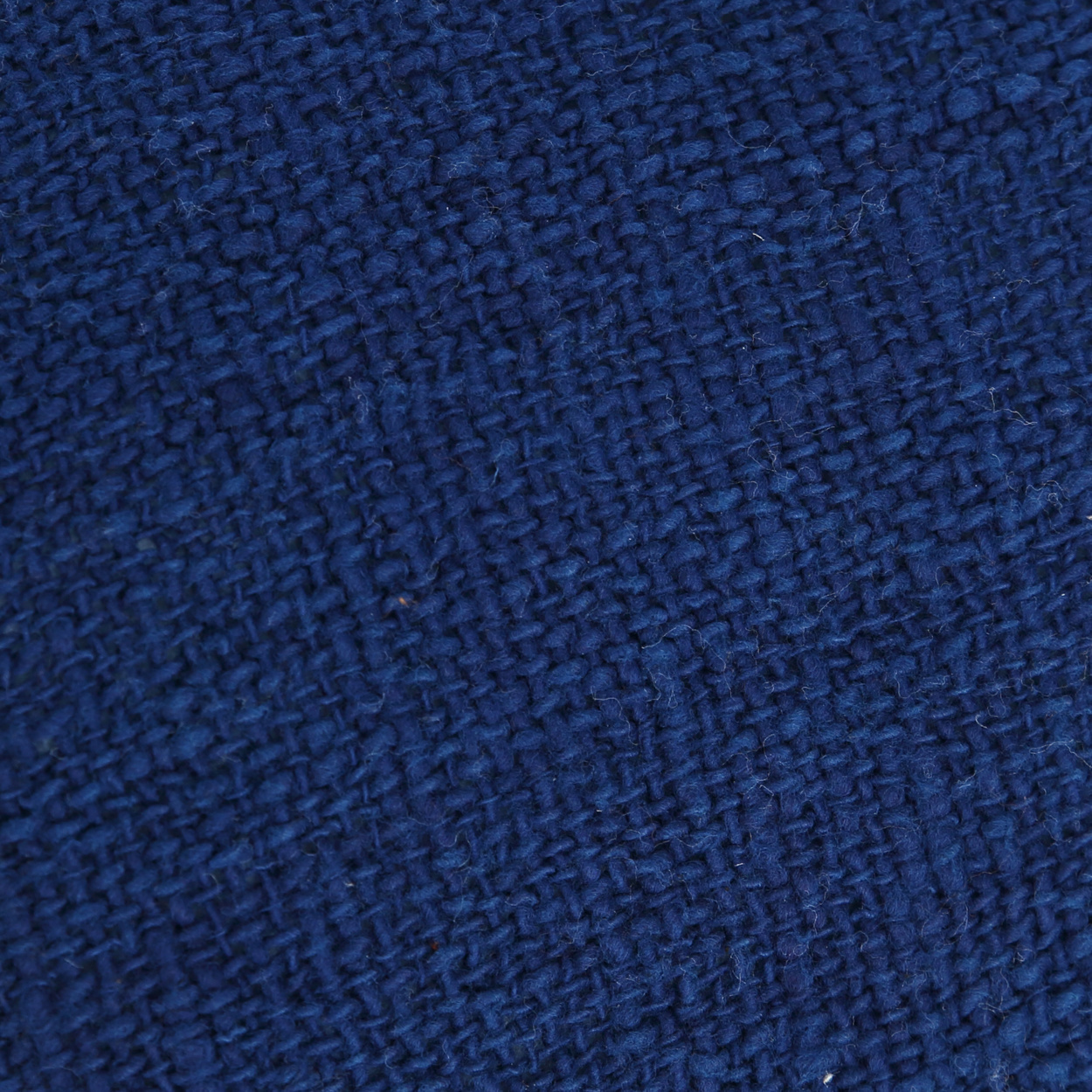 Kissenbezug Baumwolle Bast Blau Natur 5
