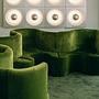 Verner Panton Cloverleaf Sofa Module Left Dark Green 1