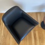 2x 525 Foster Walter Knoll Sessel mit Armlehne Leder Schwarz 7