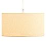 Pendant light Yaro iron linen 1-light beige 40 cm 4