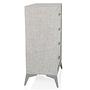 Chest of drawers SKUFFY 64x35x90cm 4 drawers grey hjh LIVING 6