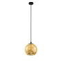 Pendant lamp Albaraccin I Clear glass Steel 1