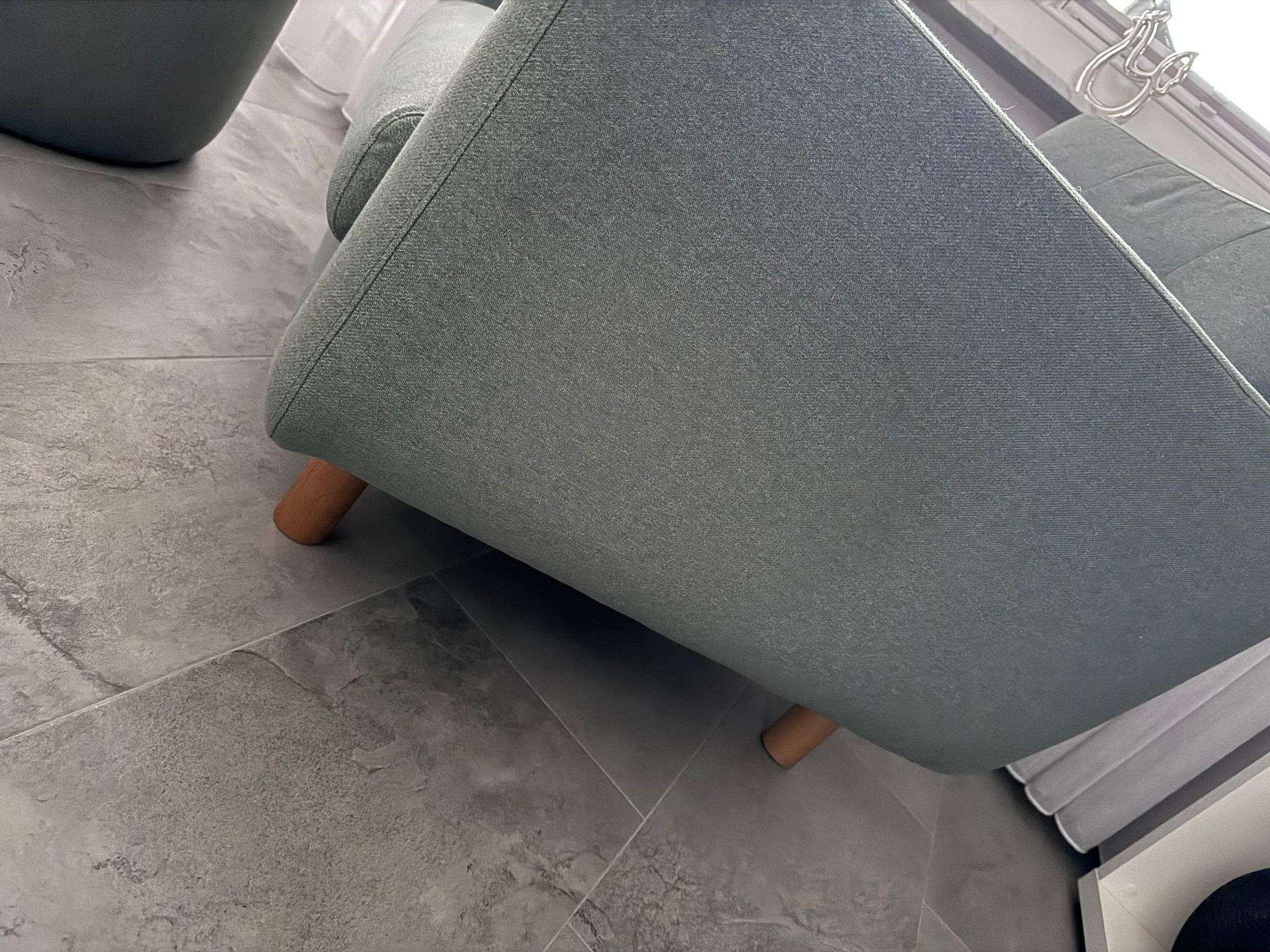 Konrad Sessel Kunstfaser Fabio Grey Green 1