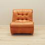 Sessel Leder Braun 1970er Jahre 2