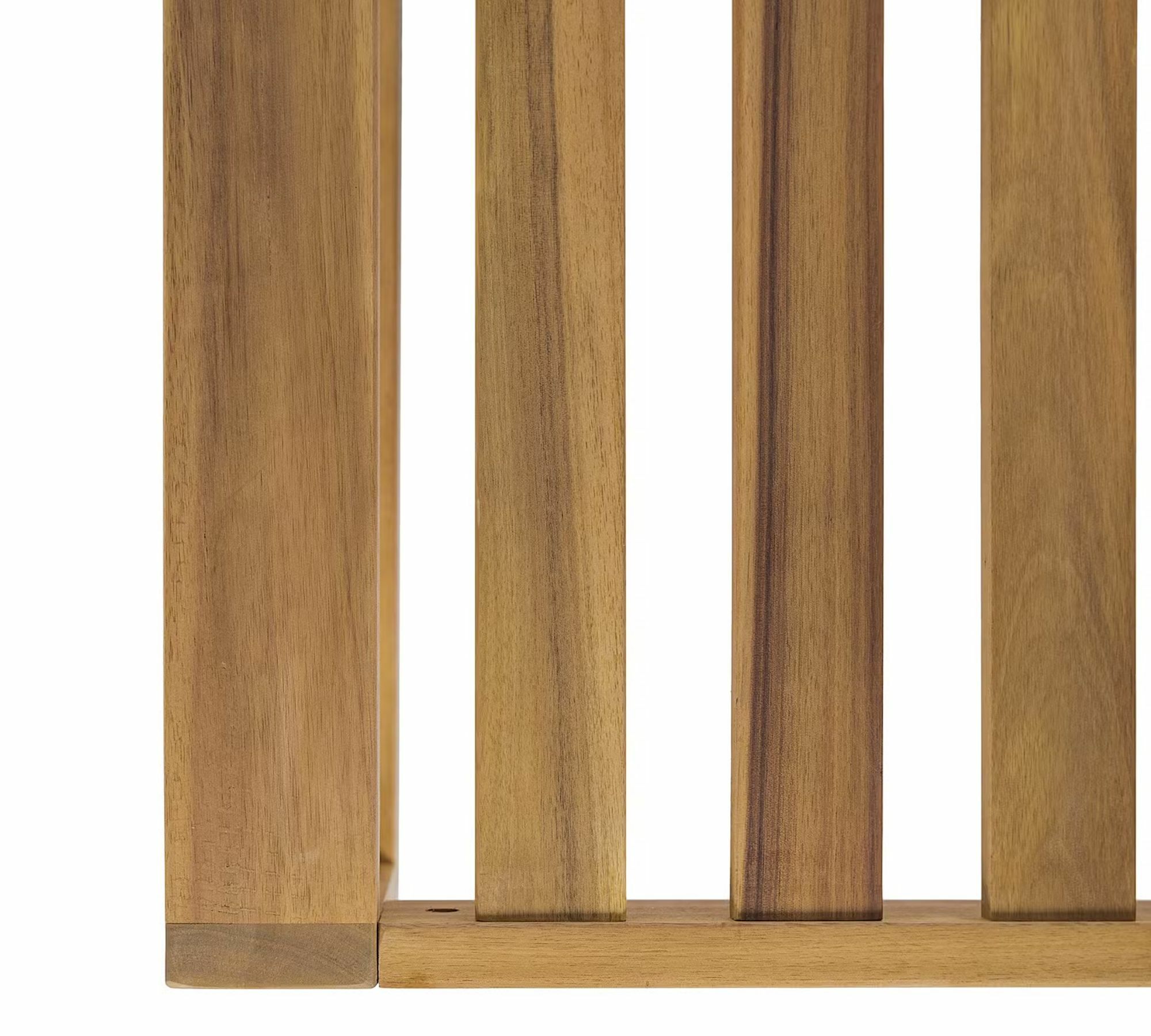 Mavre Lounge Ottoman Acacia Wood Textile Beige 6