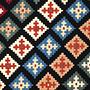 Kilim Gashgai Teppich Mehrfarbig 3