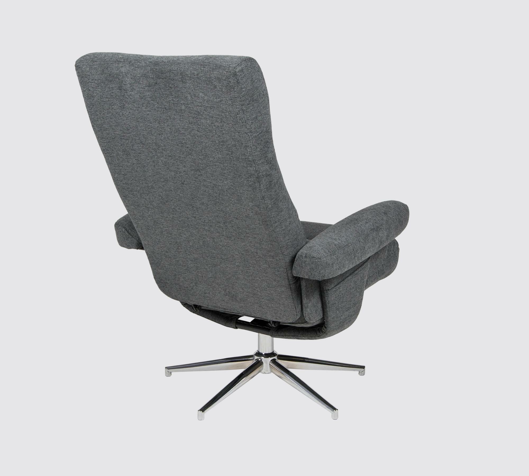 Sessel Webstoff Grau 3