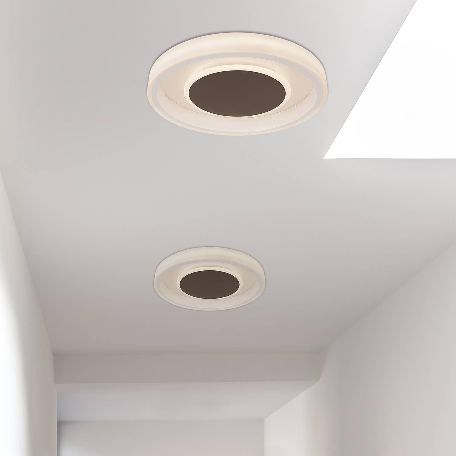 LED Ceiling Light Goffi II 1-Light Acrylic Iron 2