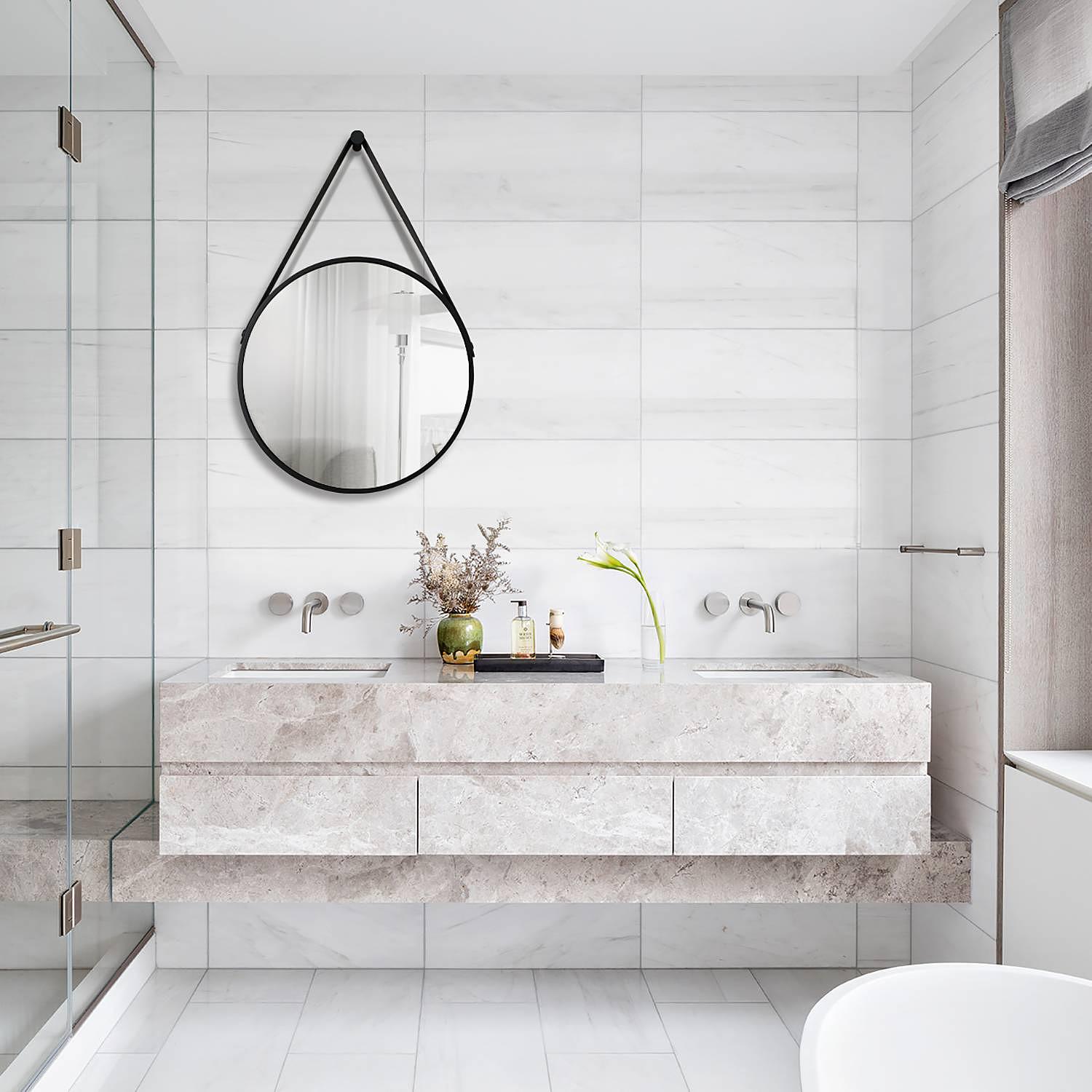 Spiegel Black Ohne Beleuchtung Schwarz 3