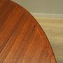 Dining table teak 1960s 122cm 8