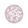 Jali Dessert Plate Glass Pink 0