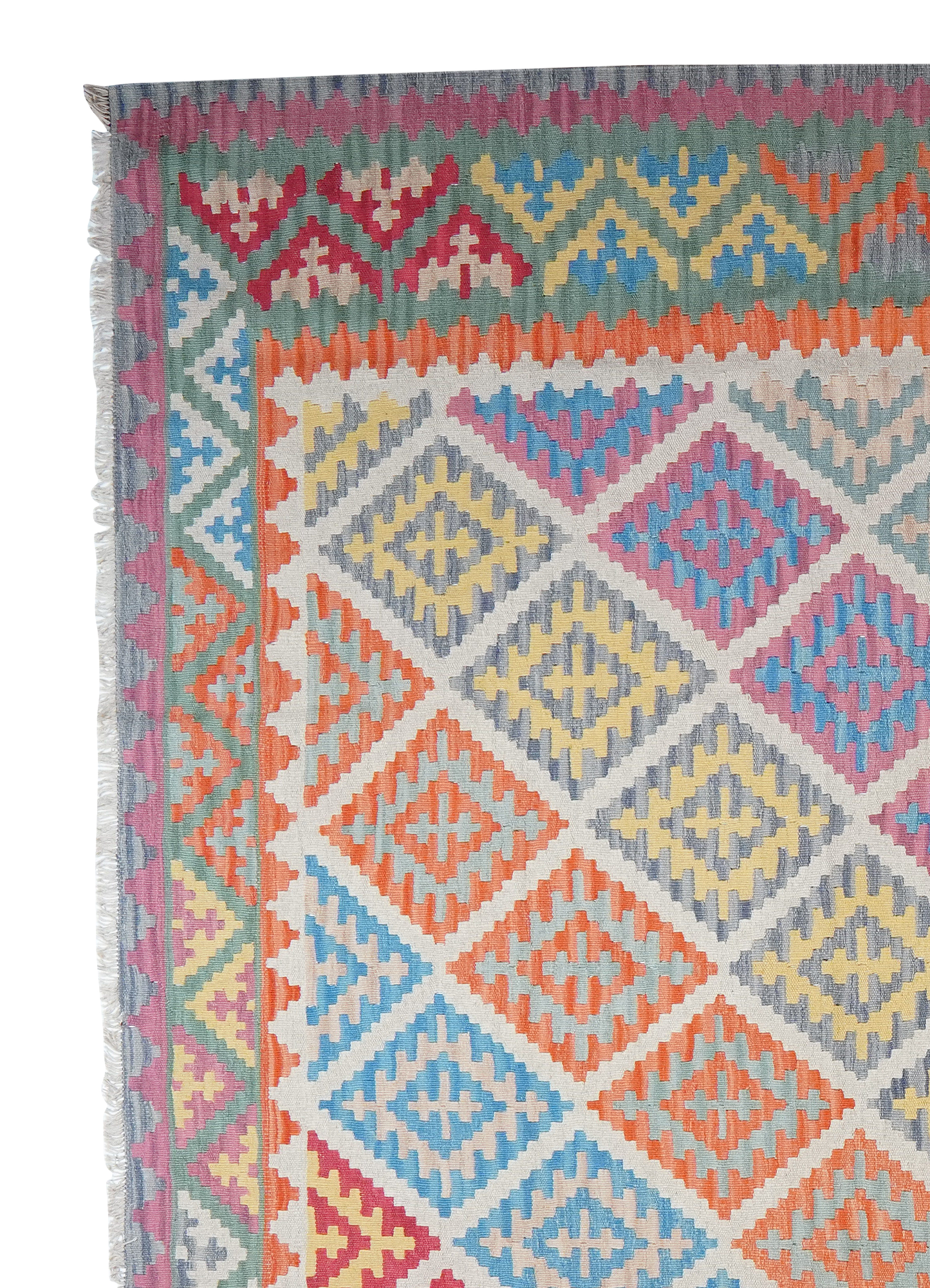 Kilim Gashgai Rug Multicolored 1