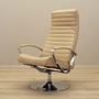 Sessel Leder Hellbraun 1970er Jahre 5