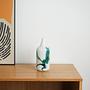 Glass vase 1970s 7