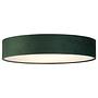 Ceiling light Drum velvet dark green Ø 50cm 2