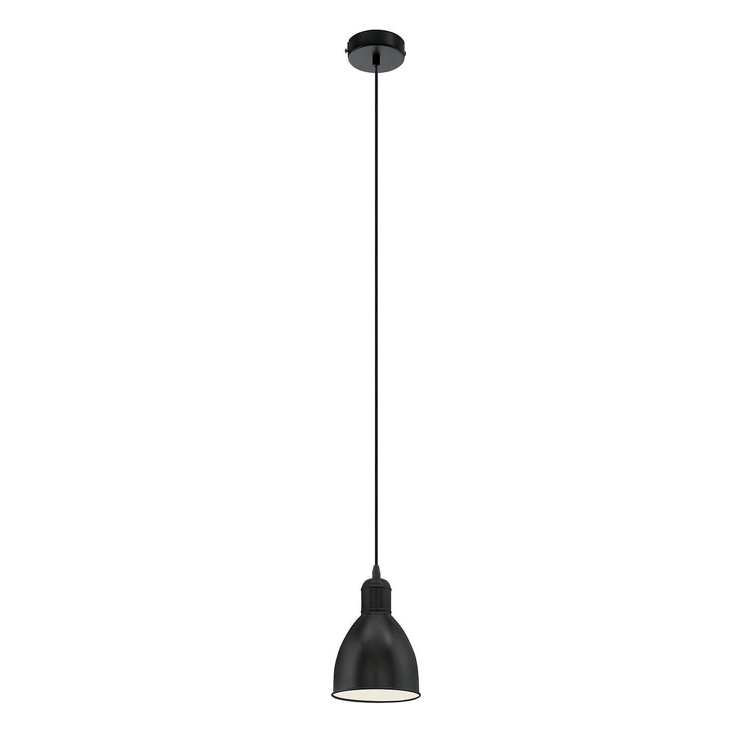 Pendelleuchte Priddy II Schwarz 1