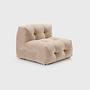 Not-A-Sofa Sessel Velours Beige 0