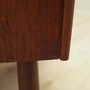 Vintage Bed Teak Wood Brown 1970s 6