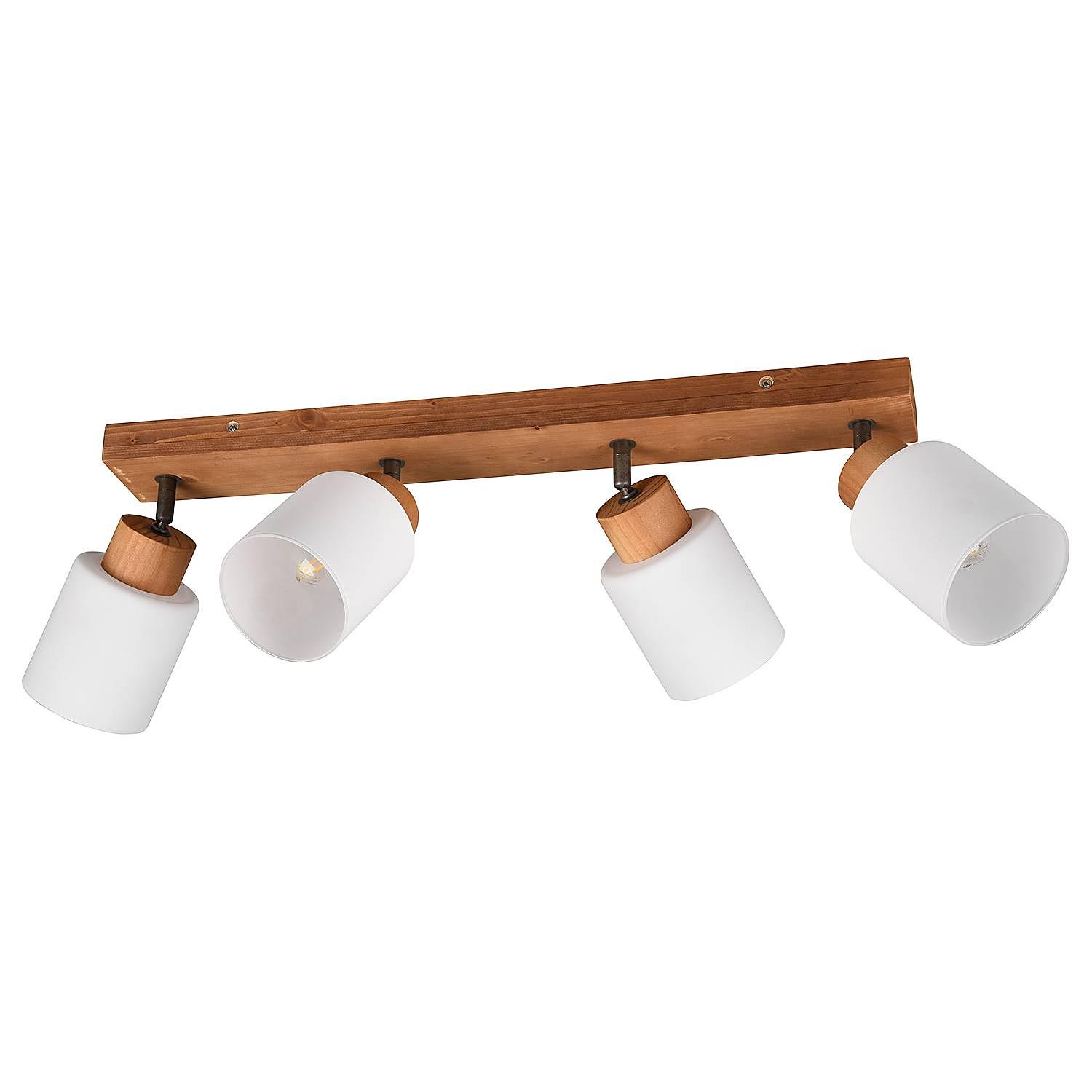 Deckenleuchte Assam Opalglas Braun 3