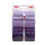 4x Rainbow Bath Towels Cotton Purple 4