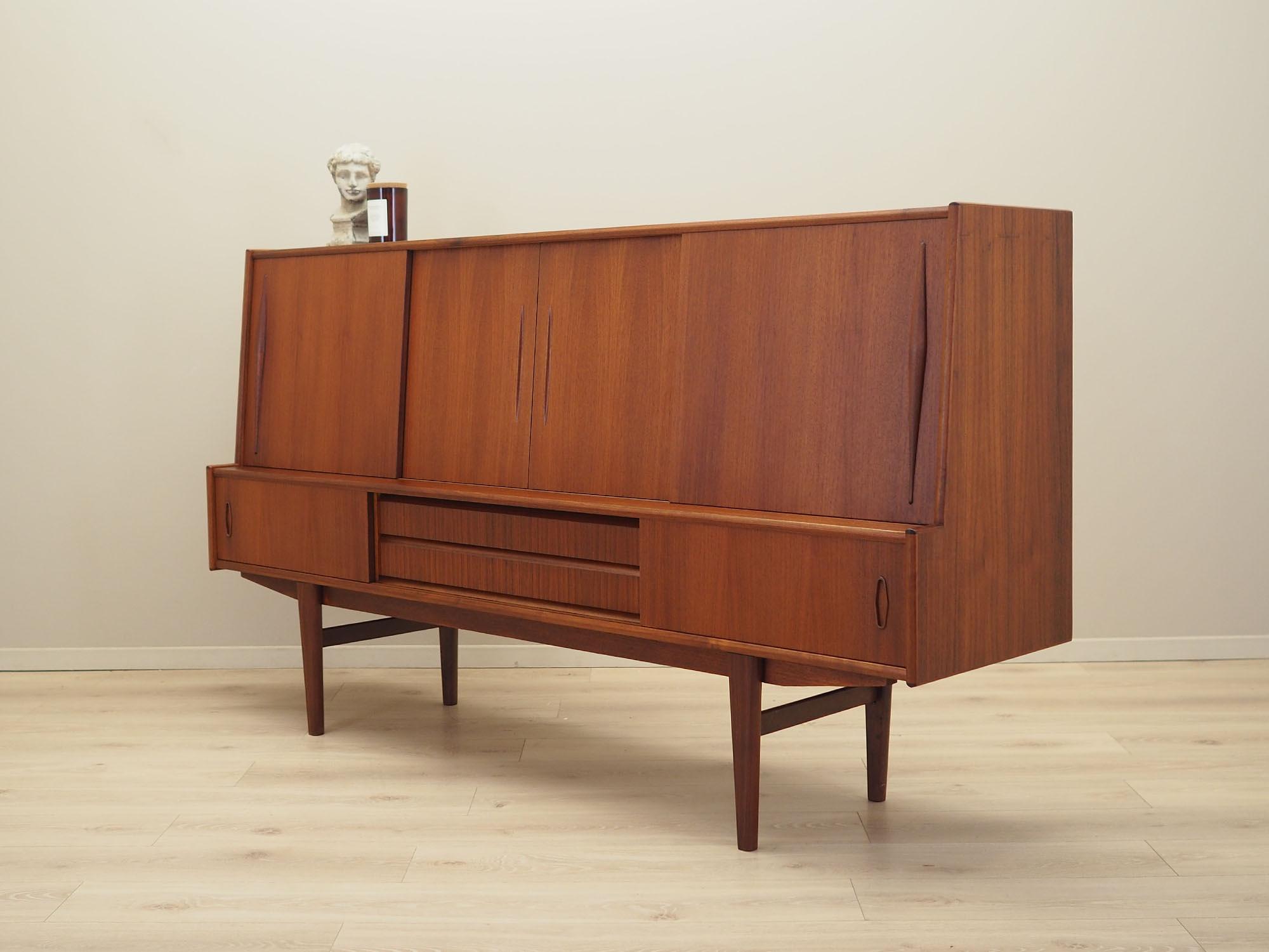 Highboard Teakholz 1970er Jahre 3