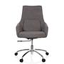 SHAKE 100 Sedia da ufficio con rotelle Girevole Tessuto Grigio scuro 3