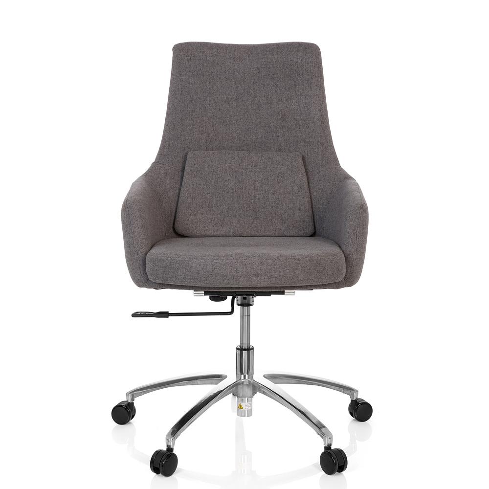 SHAKE 100 Office chair with castors Swivel Fabric Dark Grey 3