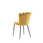 2x Limhamn Stuhl-Set Samt Gelb 6