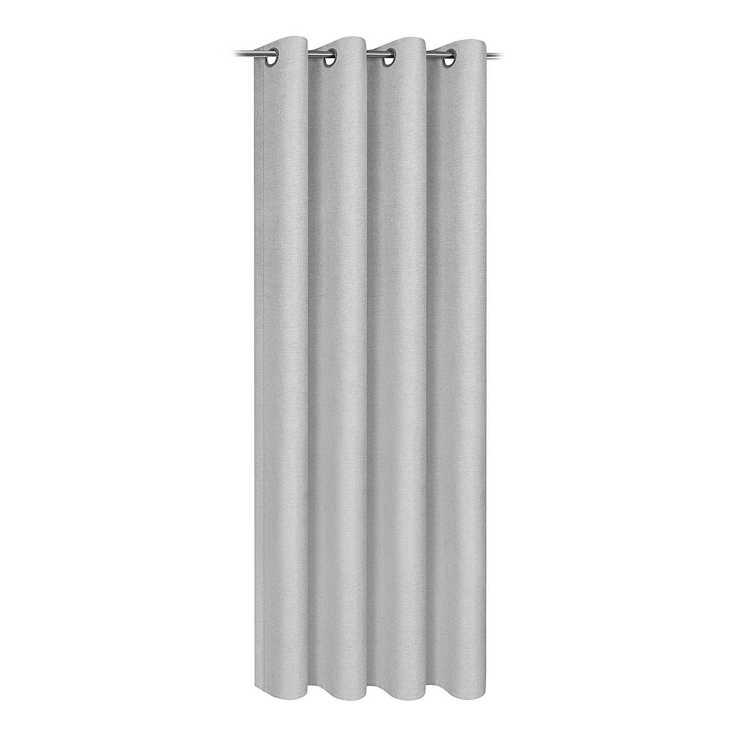 Ösenschal Ausri Polyester Silbergrau 0