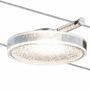 LED Deckenleuchte 5-flammig Metall Kunststoff Silber 1