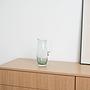 Glass jug Light blue 1970s 1