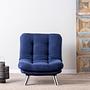 Misa Sofa 1-Sitzer Navy Blau 2