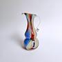 Vintage Confetti Vase Muranoglas Mehrfarbig  4