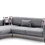 Venus Sofa Récamiere Links Grau 6