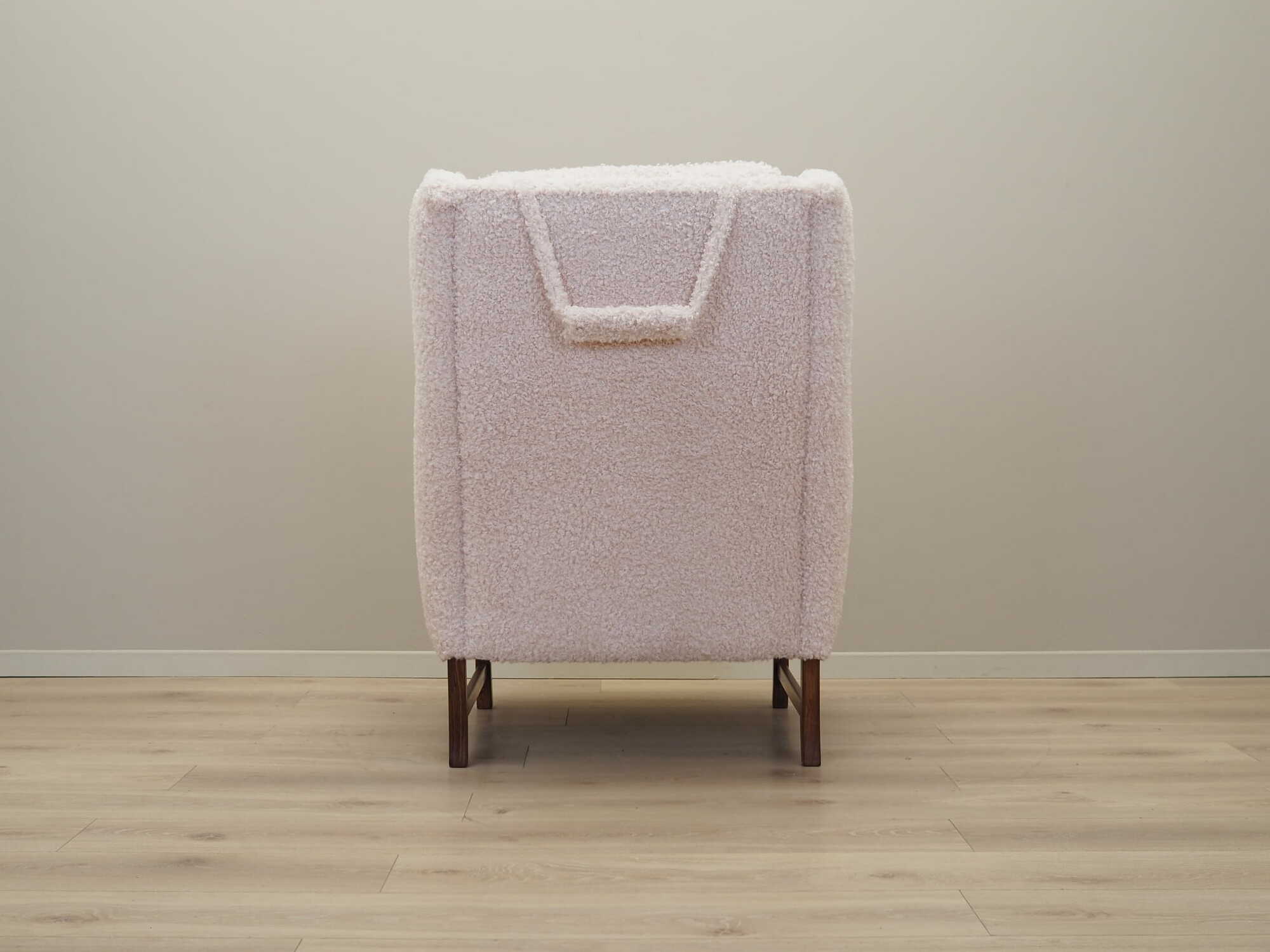 Chair Textile Wood Cream 1970s 5