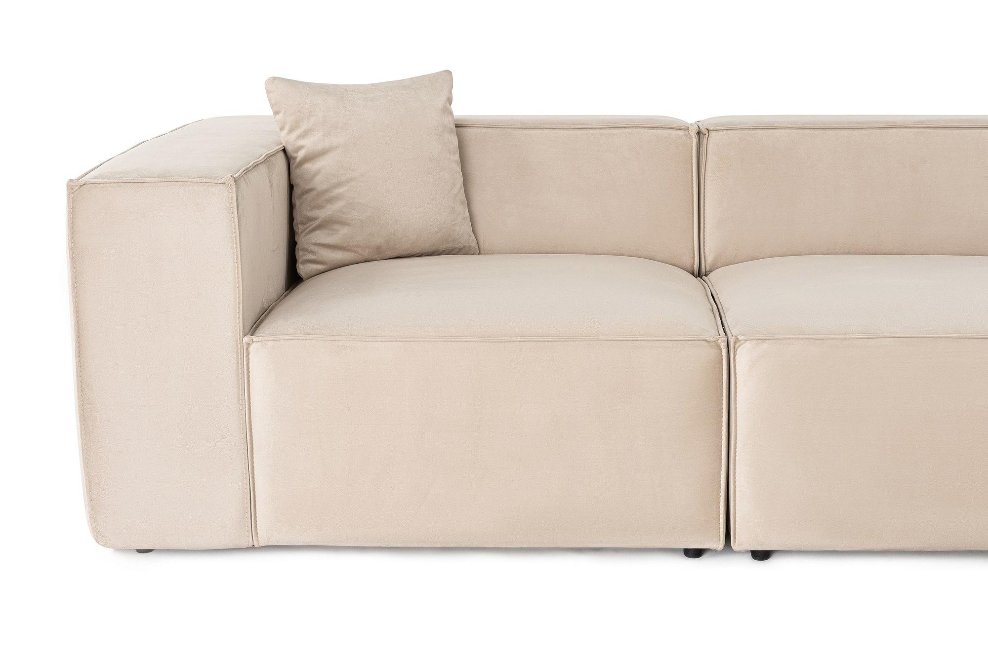 Lora Ecksofa Creme 9