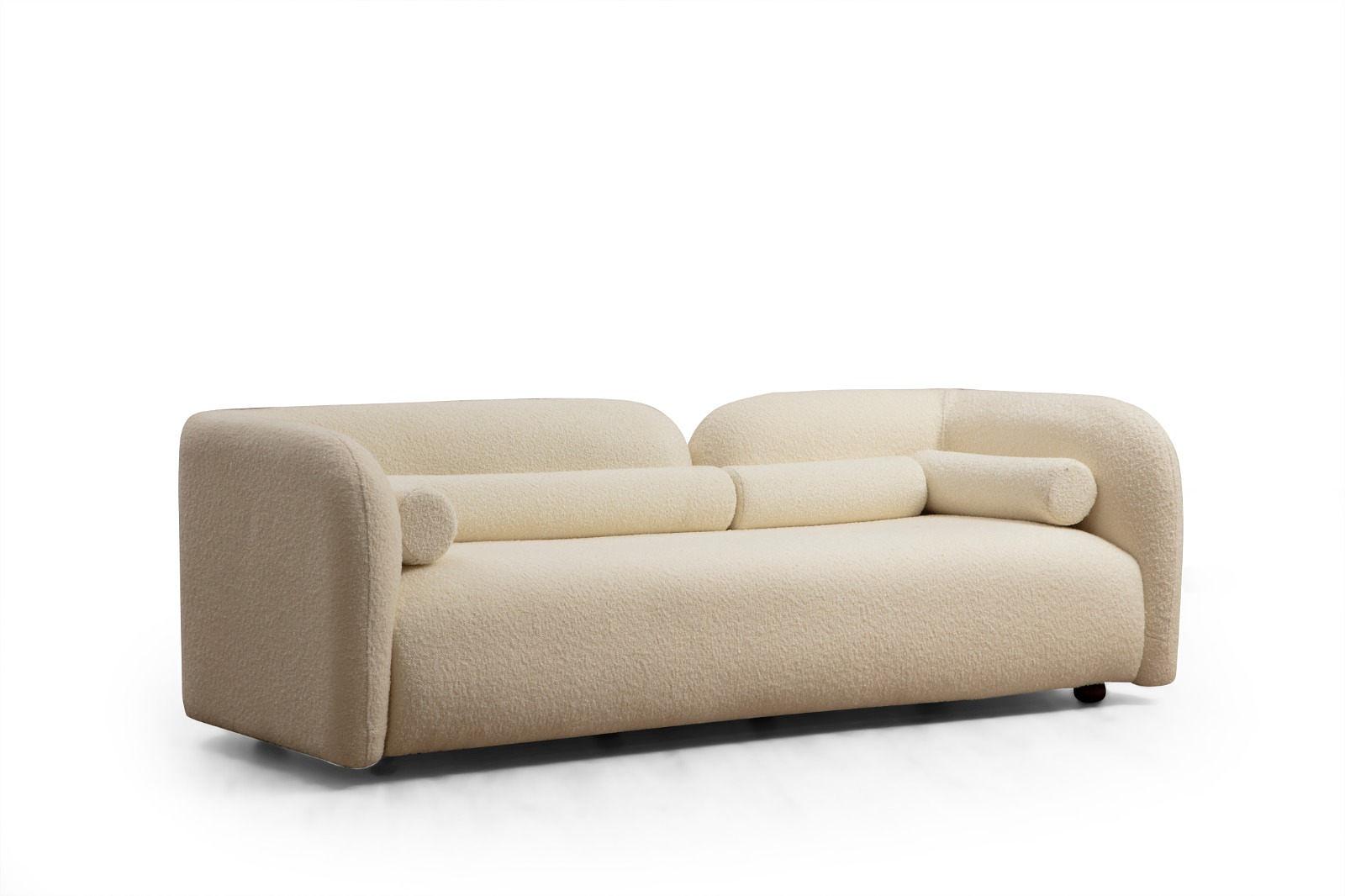 Victoria 3-seater sofa cream 3