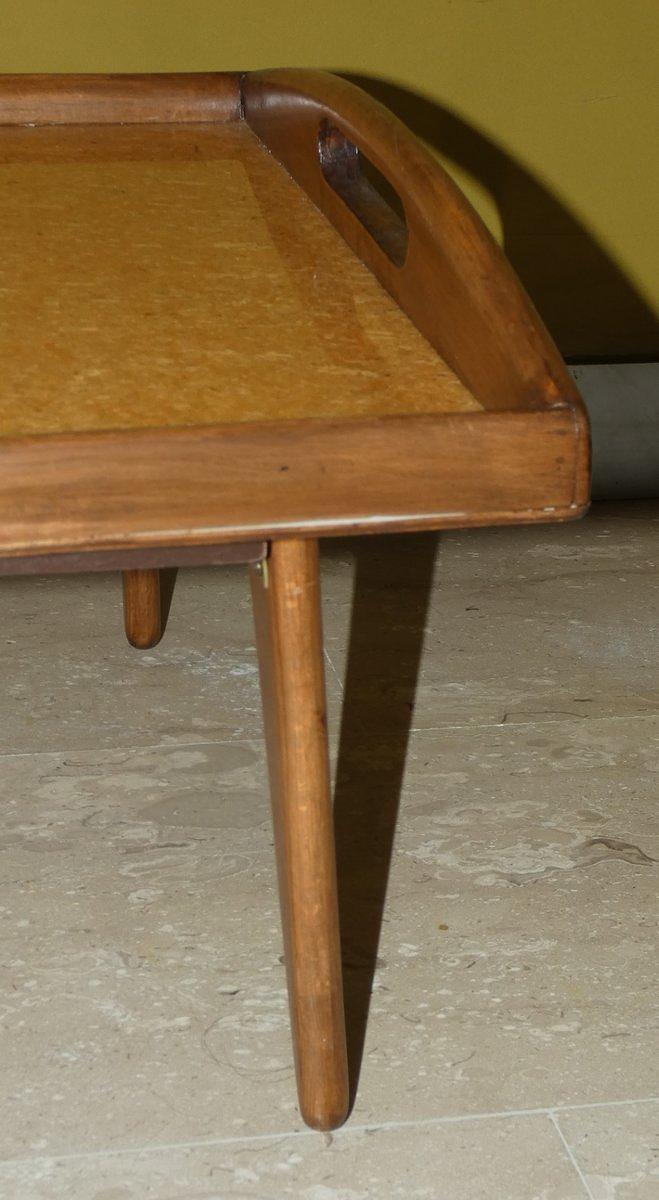 Couchtischtablett Art-déco Holz 1930er Jahre 3