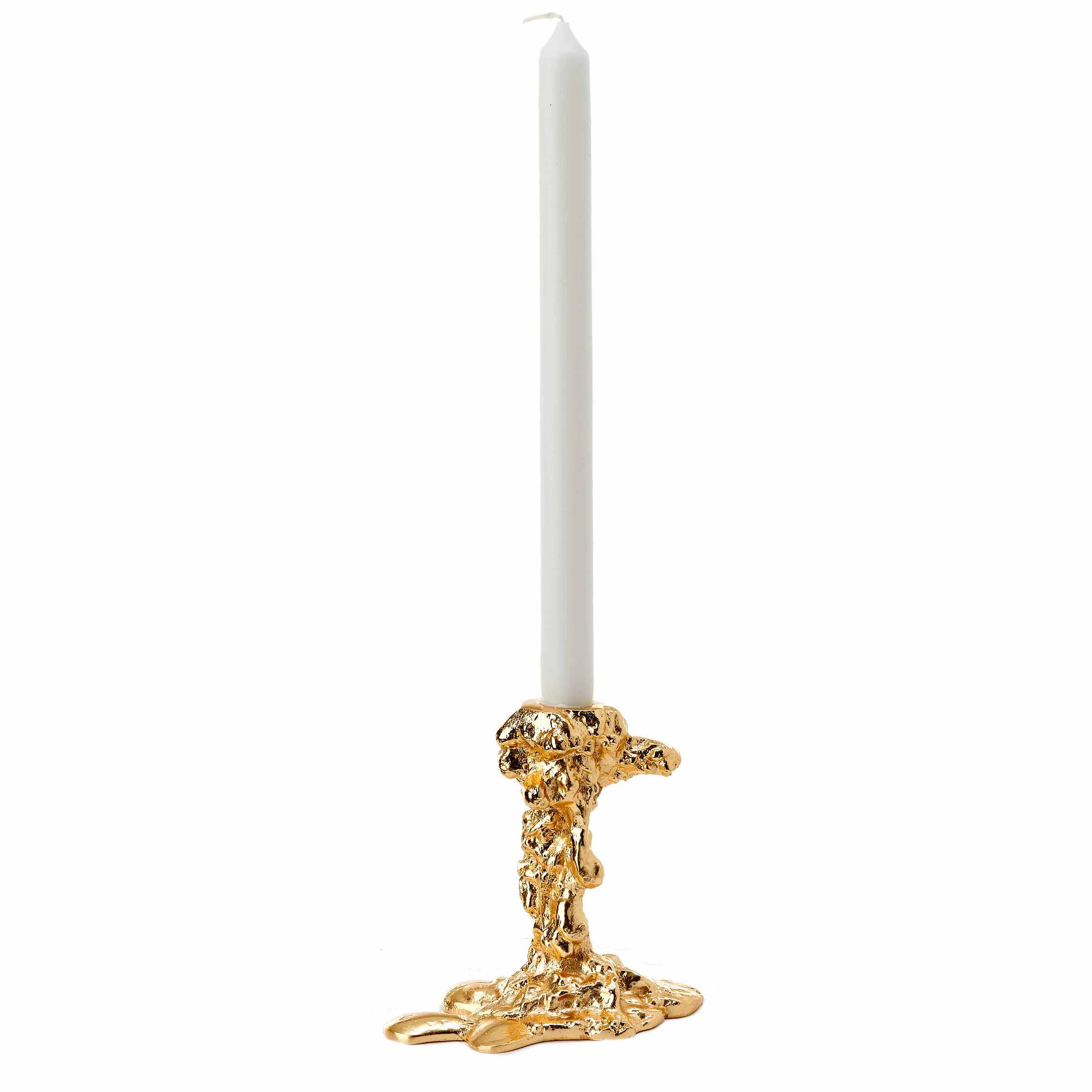 Drip Kerzenhalter Gold 0
