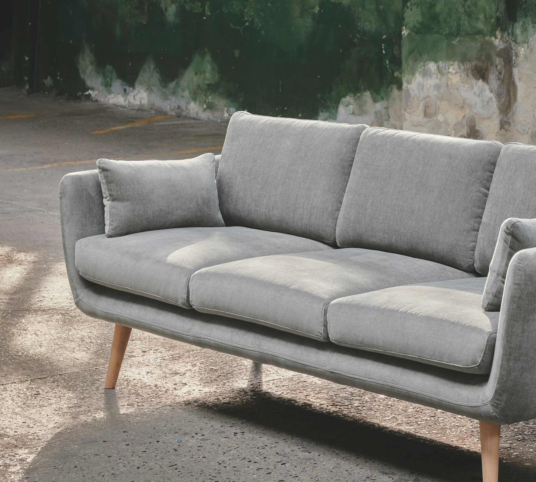 Sigrid Sofa 3-Sitzer Planet Grey Green 5