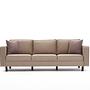 Kale Sofa 3-Sitzer Samt Creme 5