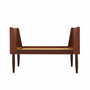 Vintage Bed Teak Wood Brown 1970s 0