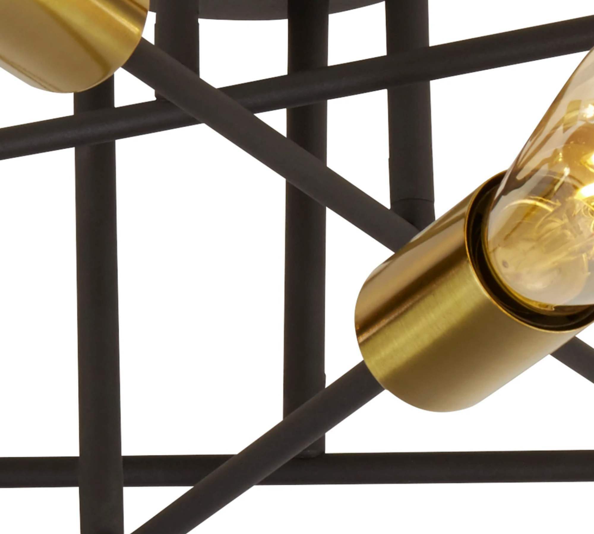 Deckenleuchte 8-flammig Stahl 2