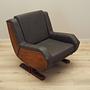Armchair Leather Dark Brown 1970s 8