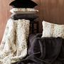 Bosie Lamina Grey Square Fur Kissen 0