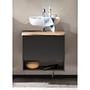 Waschbeckenunterschrank Stubach Graphit 2