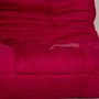 Togo Sofa 3-Sitzer Stoff Rot 2